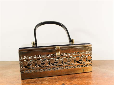 metal box purse|Metal Box Purse .